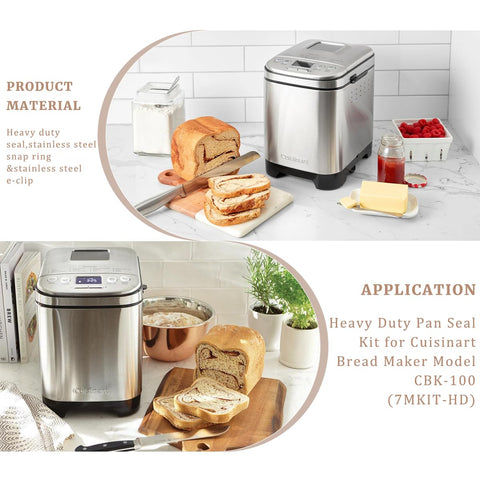 gtpartes CBK-100 seal kit in use during bake.