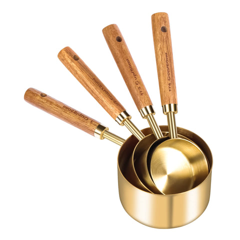 GuDoQi gold-polished finish highlights premium stainless steel and rust resistance.