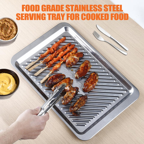 GuanBoXin grill prep and serve trays save kitchen space.
