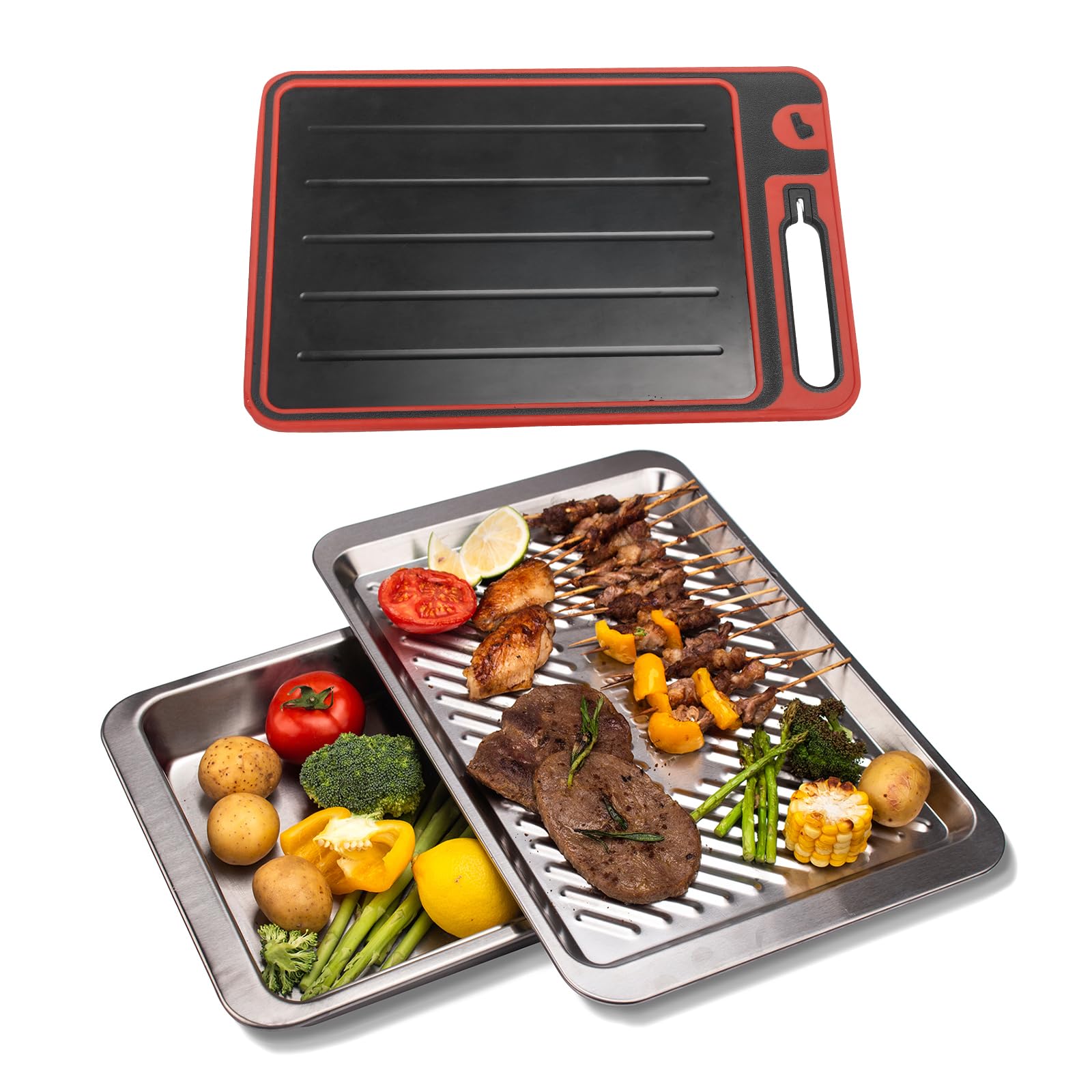 GuanBoXin all-in-one set streamlines prep from kitchen to grill
