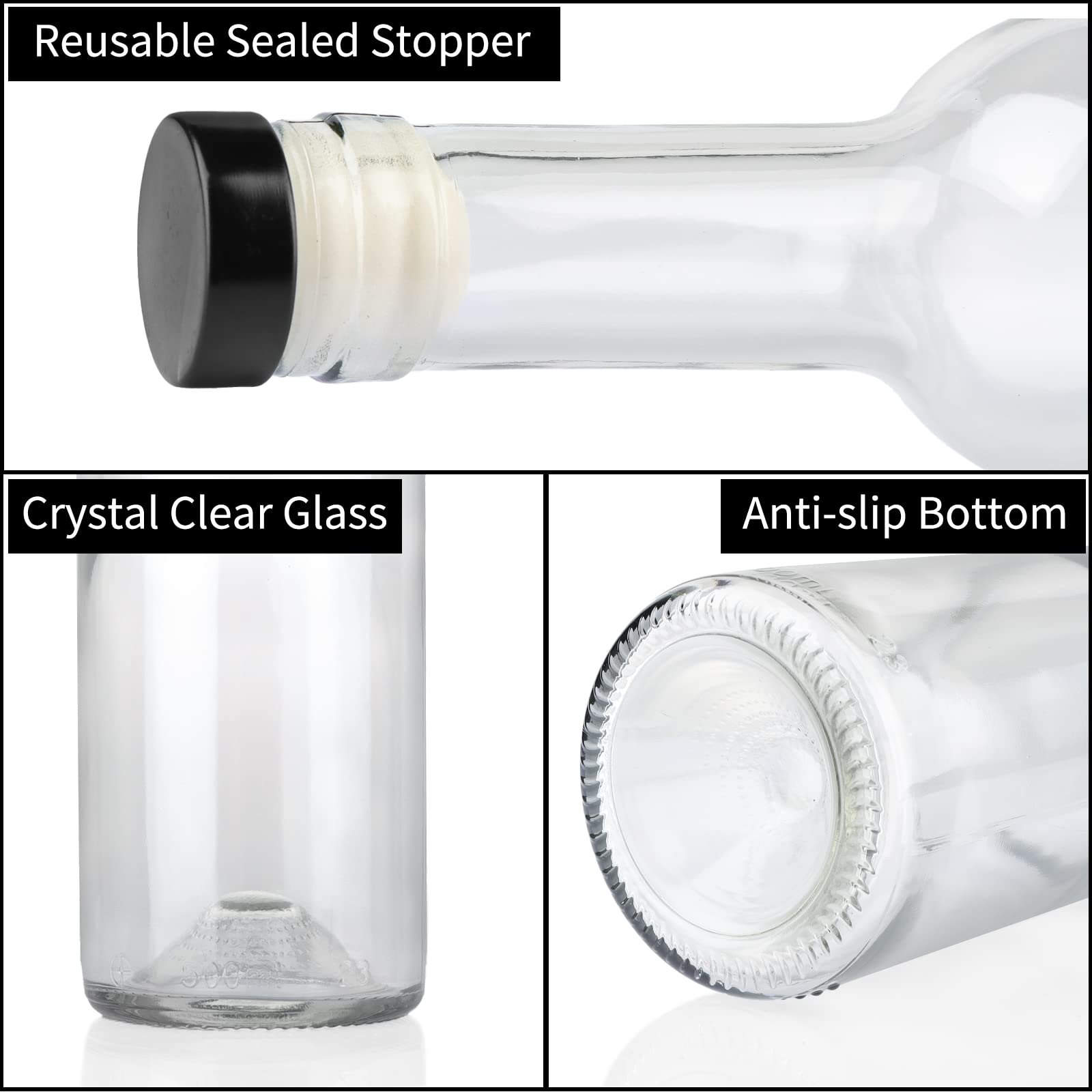 GUANENA PVC shrink capsule on bottle for durable, elegant protection