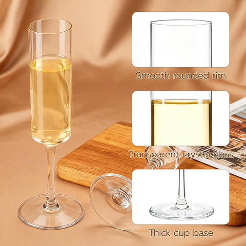 GuanQiao BPA-free plastic champagne flutes for hygienic use