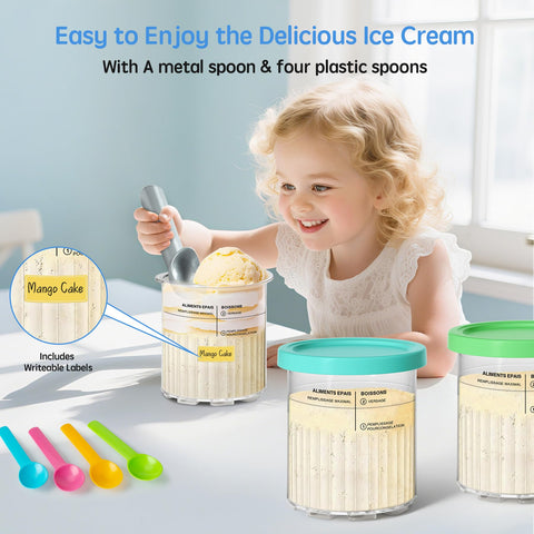 GuanQiao Creami Deluxe BPA-free material for safe family use.