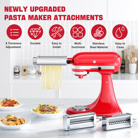 GuanQiao compatibility with KitchenAid stand mixers ensures broad fit.