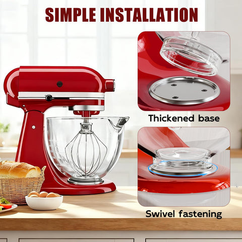 GuanQiao tilt-head compatibility fits most 4.5- to 5-quart KitchenAid models.