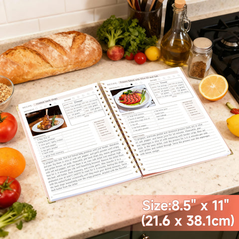 GuassLee gold spiral binding enables smooth page turning and long-lasting use.