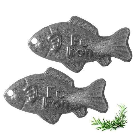 GUCHO Iron Fish with snapper design adds iron to meals safely during cooking.