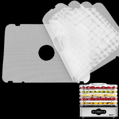 GUCUJI silicone dehydrator sheets fit Magic Mill trays for seamless drying
