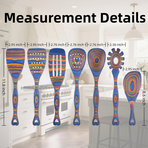 Ergonomic heart-handle design on Gudamaye spoons for comfortable grip.