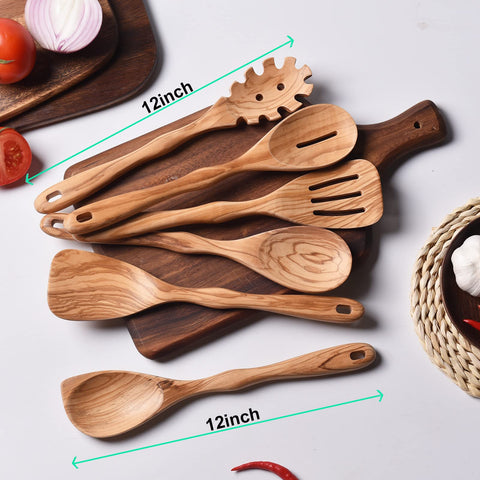 Gudamaye long-handle cooking spoon offers comfortable reach and safer handling near hot liquids