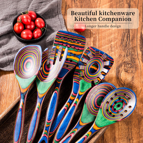 Gudamaye pakkawood-ladle ideal for soups and broths with heat resilience.