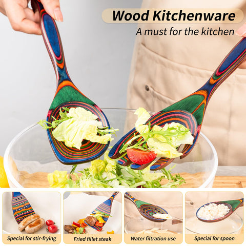 Gudamaye heat-resistant utensils help protect nonstick surfaces over time.