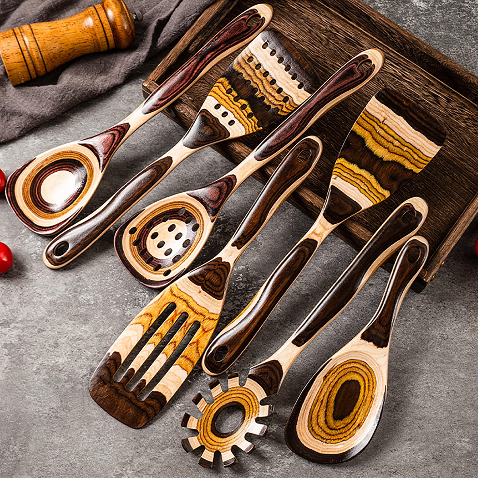 Gudamaye seasoning spoon helps add measured flavor with ease.