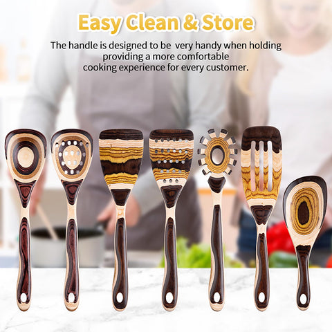 Gudamaye turner spoon versatile for flipping and stirring.