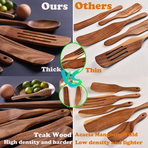 Gudamaye mini spurtle ideal for small tasks and jars
