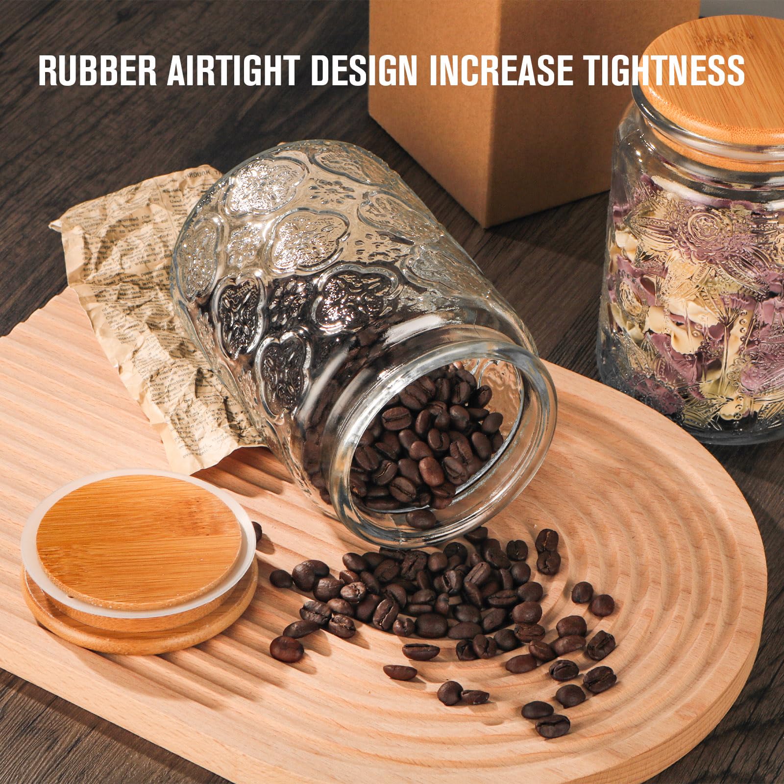 GUEQUITLEX kitchen counter display adds rustic elegance.