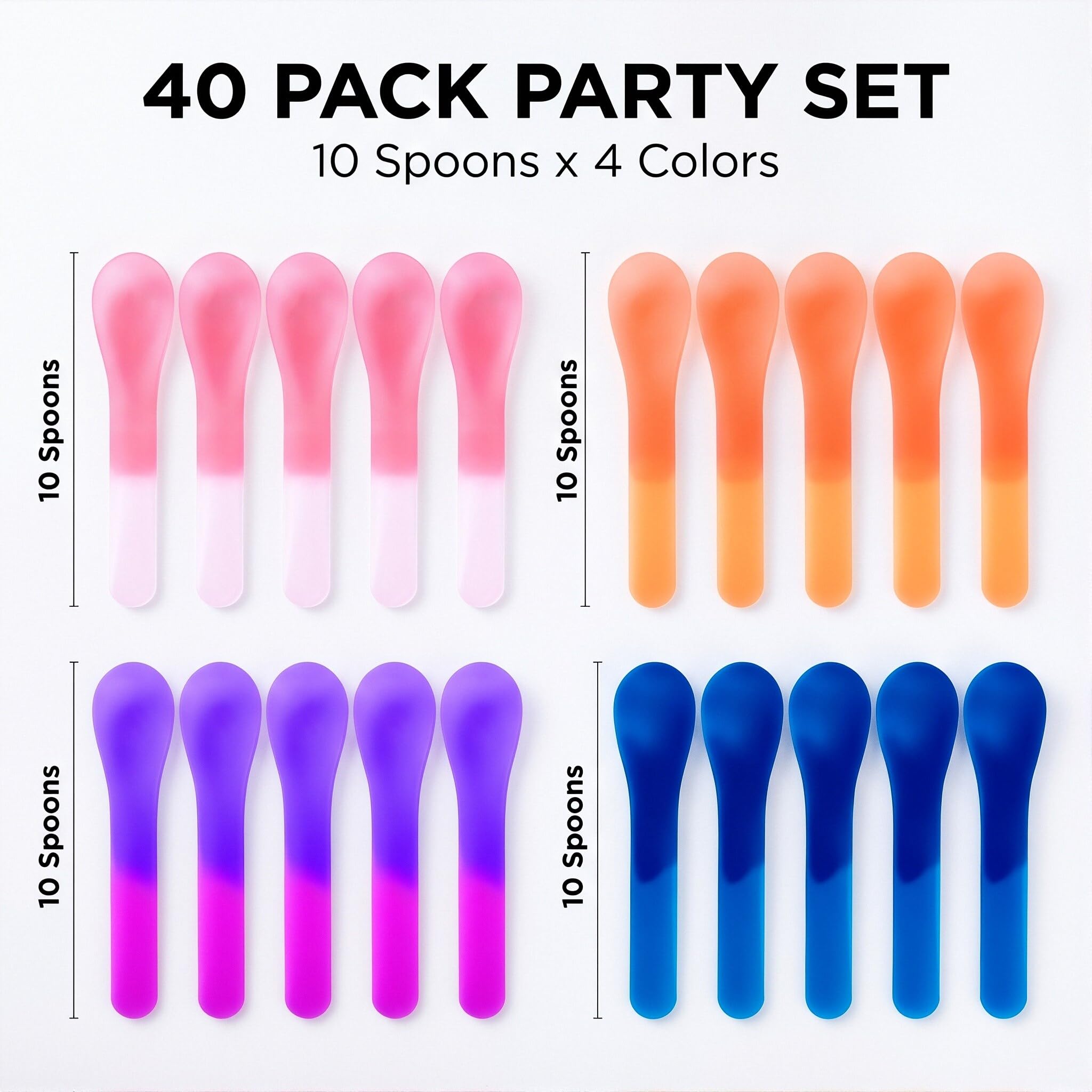 Gugowin individually wrapped spoons ensuring hygiene at events
