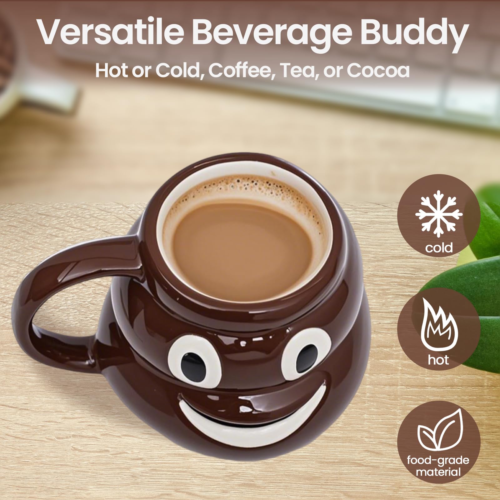 GUH 16oz mug designed for generous pours during busy workdays.