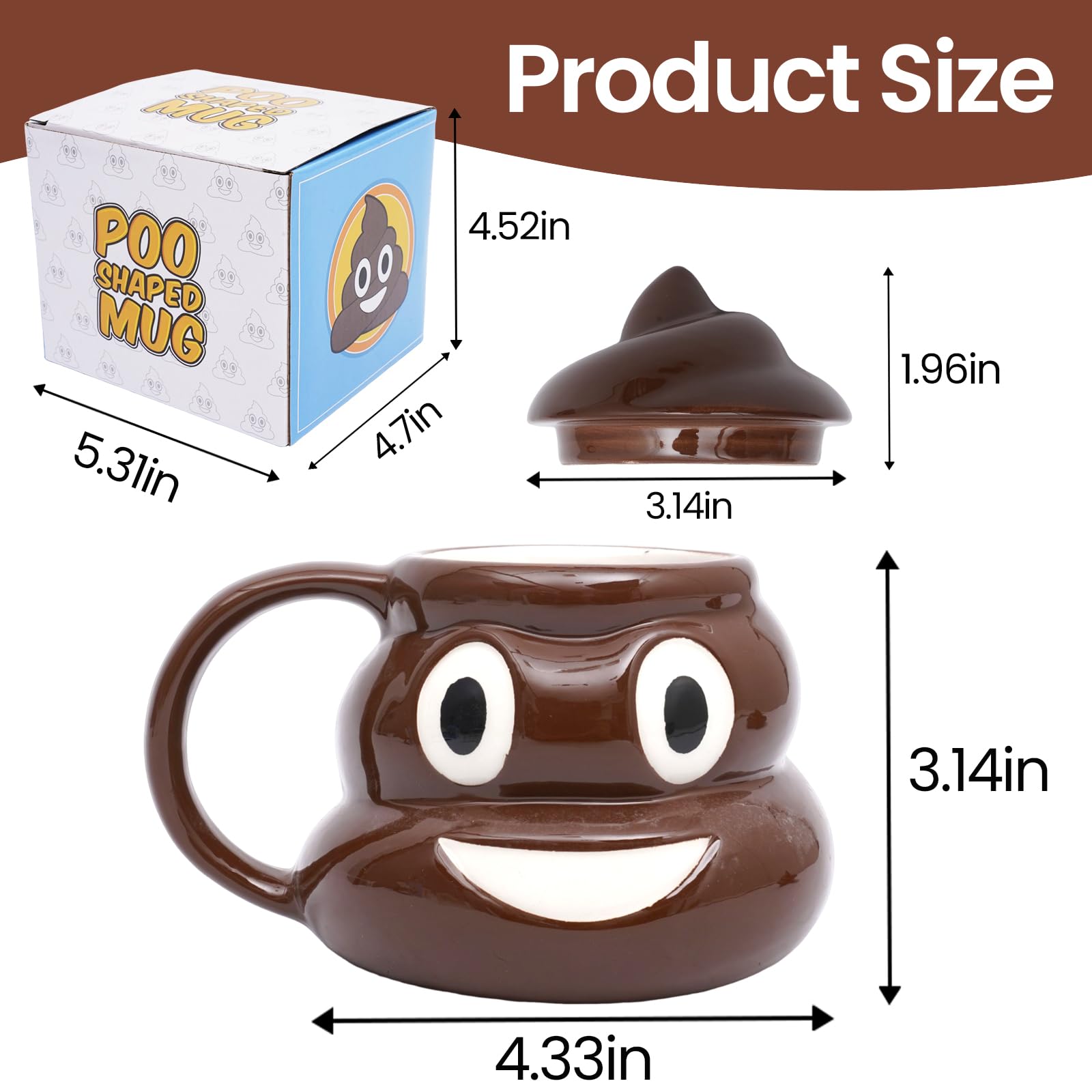 GUH White Elephant gift mug stands out at exchanges and promotions.