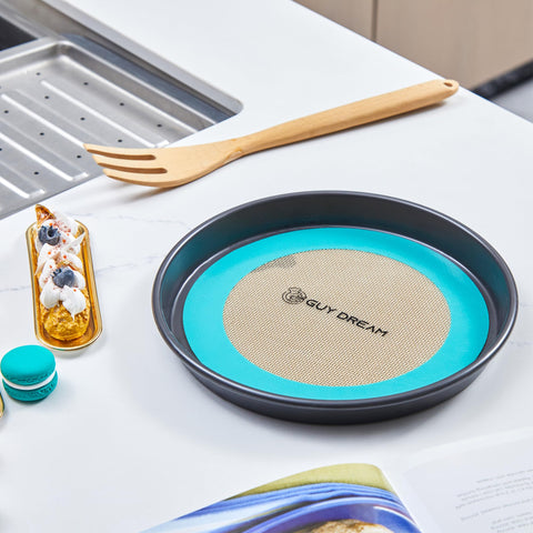 GuidRemat nonstick silicone mat ideal for pizza and baking