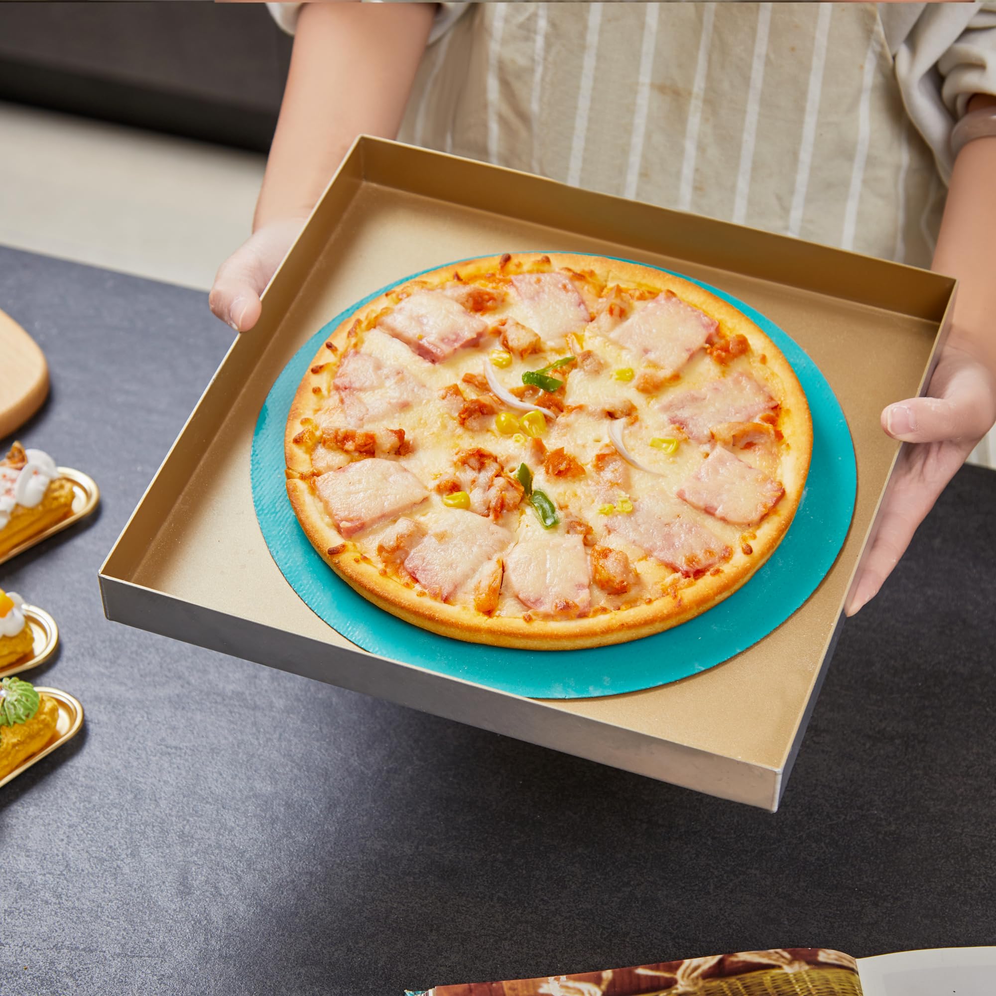 GuidRemat oven, microwave, and freezer-safe baking mat