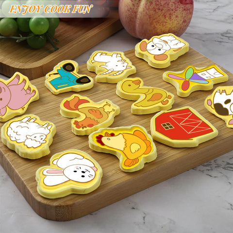 Guiqulai sheep cutter yields fluffy textured biscuits for fun snacks.