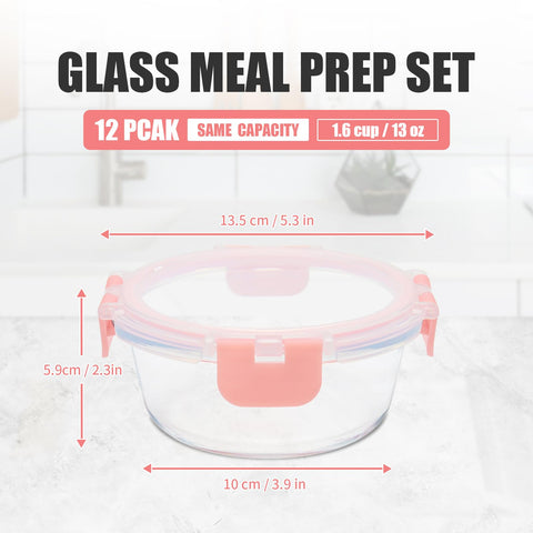 GULFLIN borosilicate glass stores leftovers from freezer to oven.