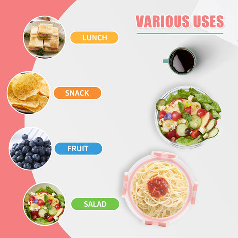 GULFLIN dishwasher-safe glass containers for simple cleaning and reuse.