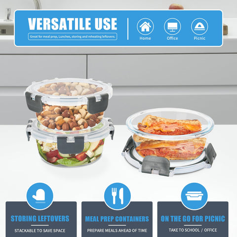 GULFLIN leak-proof containers ideal for lunch on the go.