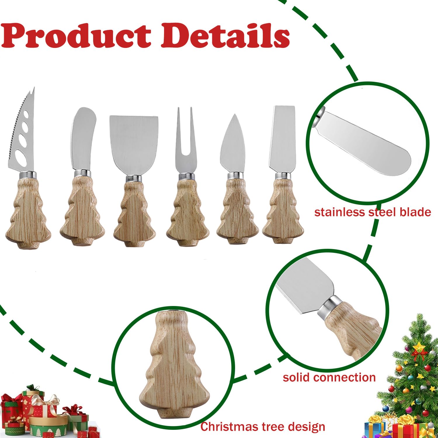 Guojanfon stainless steel blades slicing cheeses with precision.