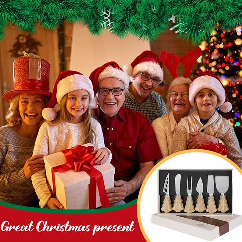 Guojanfon gift-worthy cheese knives set ideal for celebrations.