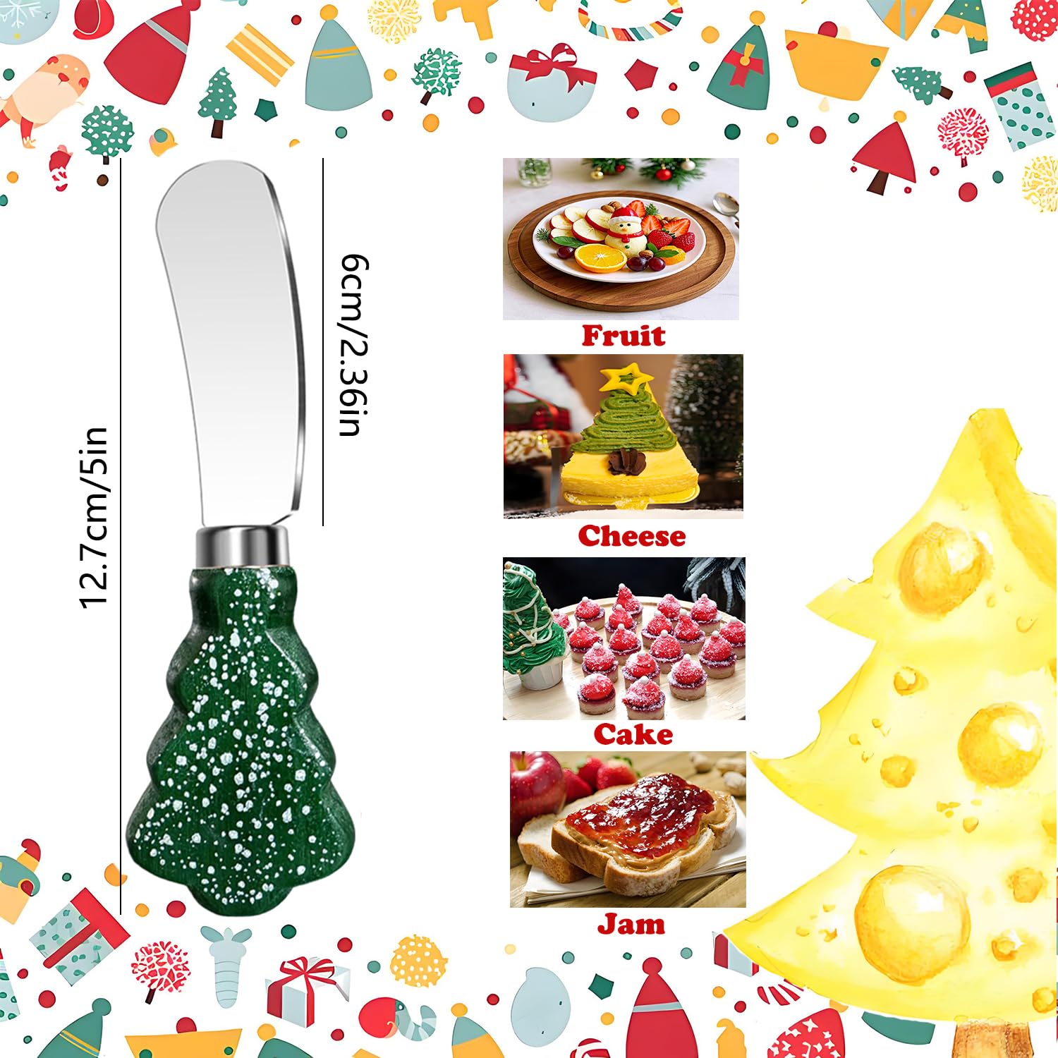 Guojanfon knives feature stainless steel blades for lasting durability and clean presentations.