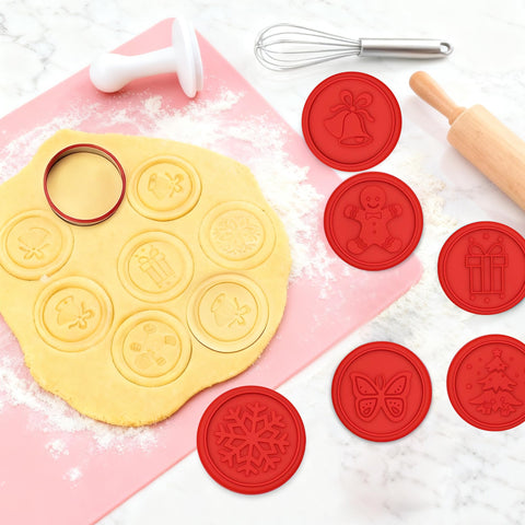 Gurlideo bell stamp for celebratory cookies and treats