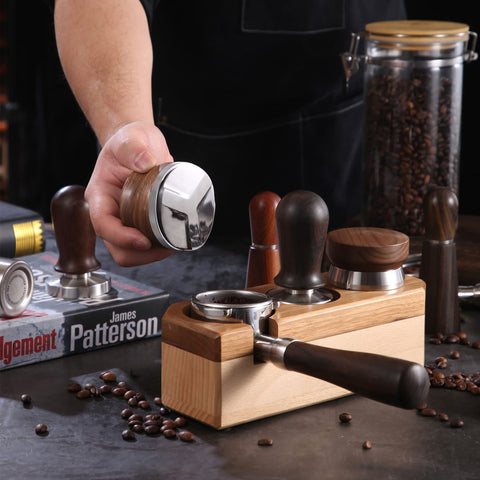 GURUDAR fits most 58mm portafilters and E61 machines