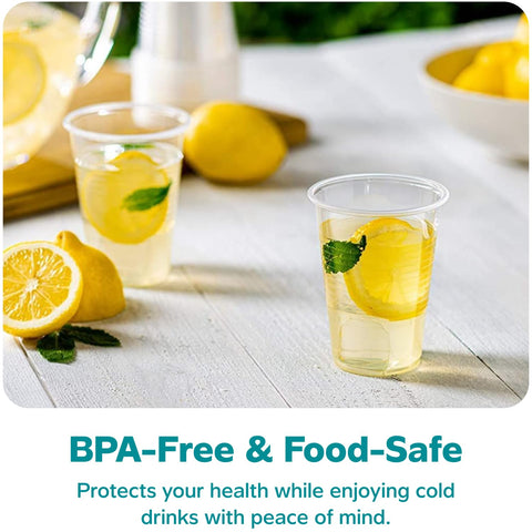 GUSTO BPA-free 9 oz cups offer safe, odorless serving for snacks