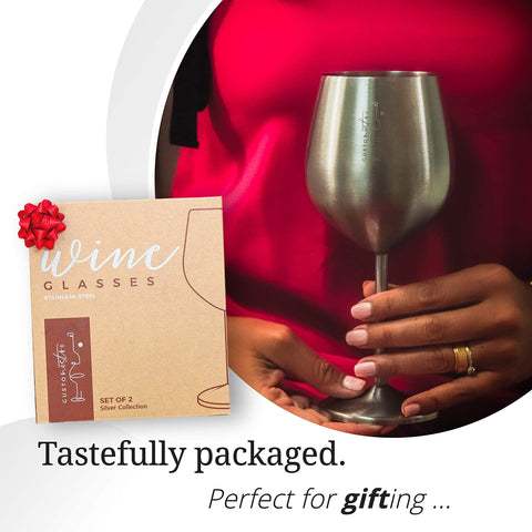 Gusto Nostro BPA-free shatterproof wine glass suitable for varied drinks.