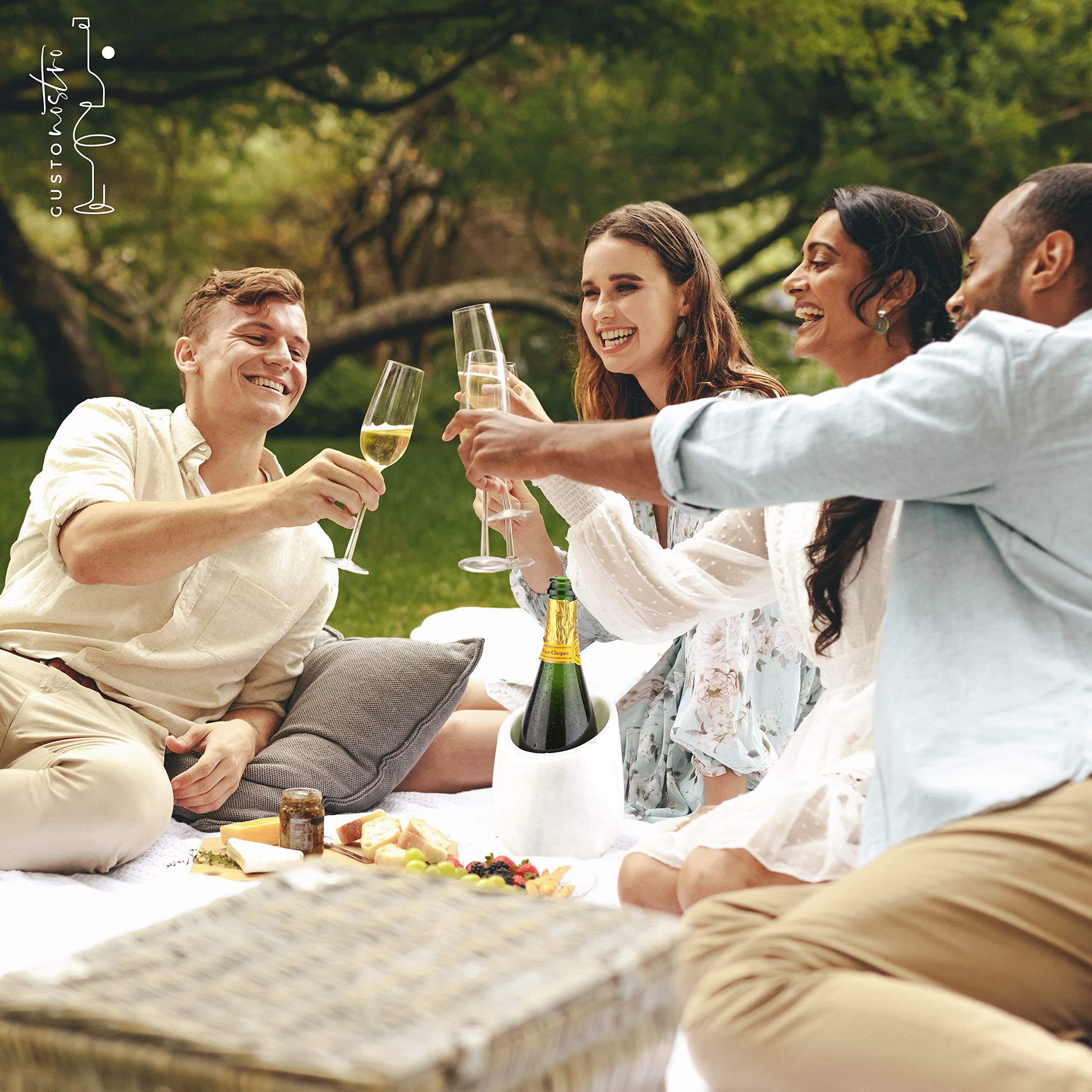 Gift box presentation makes a thoughtful wine lover gift.