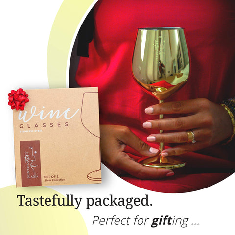 Gusto Nostro Riesling wine glass 18oz boosts surface area for aroma.