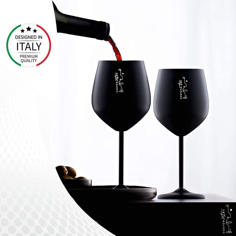 Gusto Nostro glass preserves chill longer for outdoor sipping.