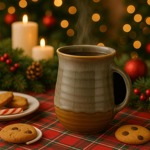 GUTE 14 oz capacity mug fits generous portions of your drink.