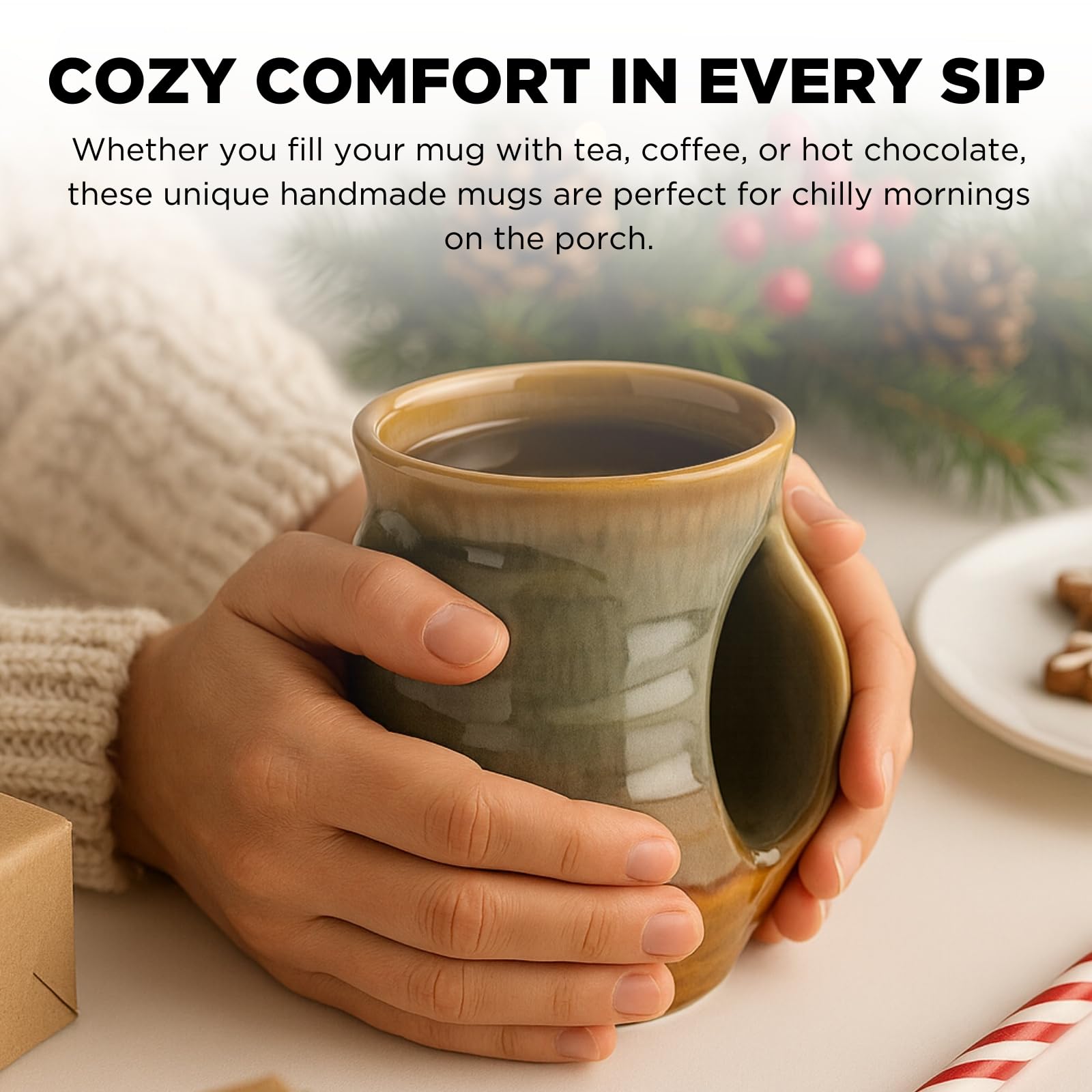 GUTE dishwasher safe mug simplifies cleanup after cozy sips.