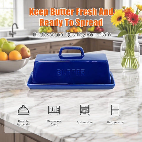 Gute multipurpose butter dish doubles as candy or biscuit storage