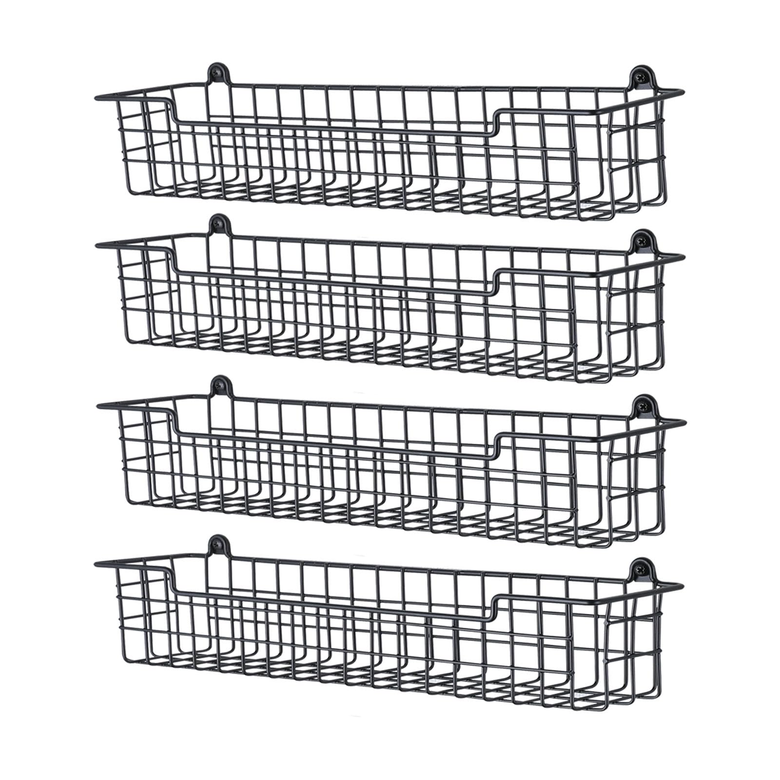GUUKAR wall-mount spice rack for durable kitchen organization.