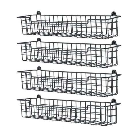 GUUKAR wall-mount spice rack for durable kitchen organization.