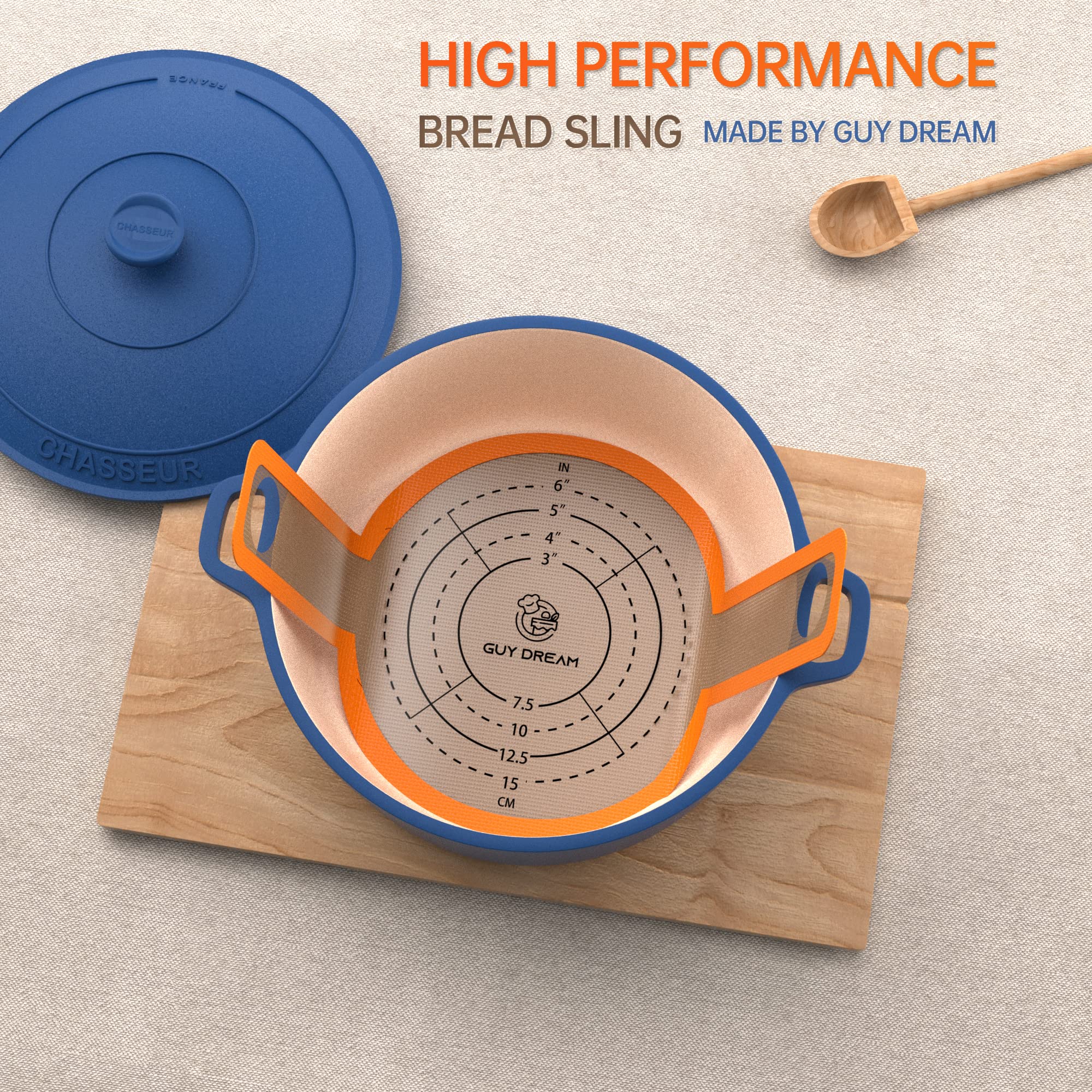 GUY.DRE.MAT ideal for sourdough, no-knead, and artisan bread baking.