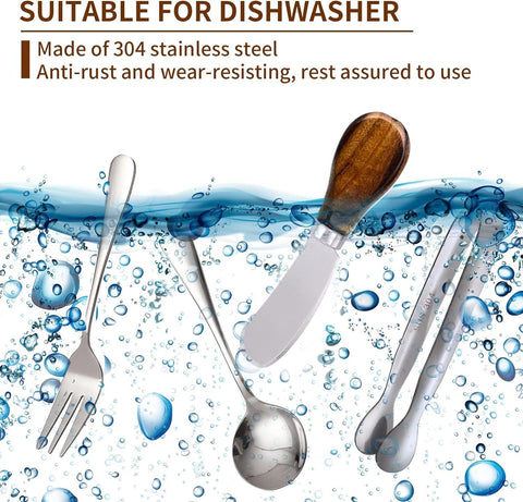 GUZE-US complete charcuterie utensils set for stylish entertaining.