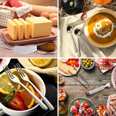 GUZE-US kitchen display shows organized utensil collection for easy access.