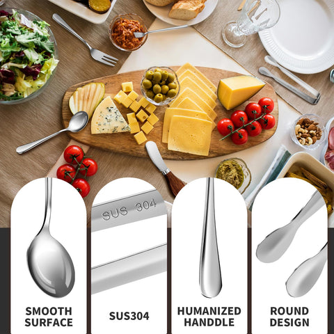 GUZE-US mini spoons for sauces and desserts