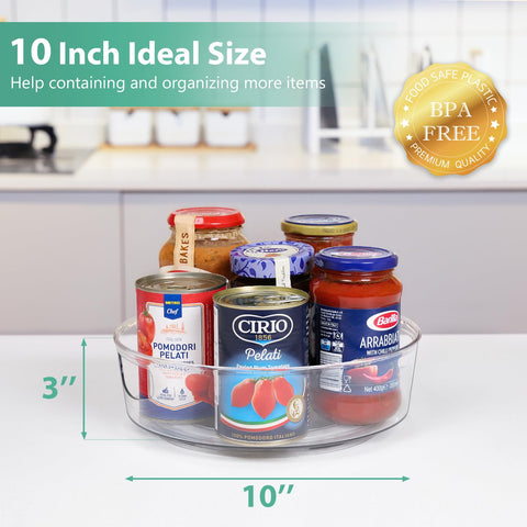 Guzon Lazy Susan ideal for pantry, cabinet, and dresser organization.