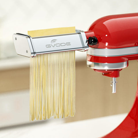GVODE pasta attachment with 8 thickness settings for versatile textures